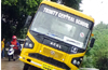 Udupi: Narrow escape for children due to drivers presence of mind